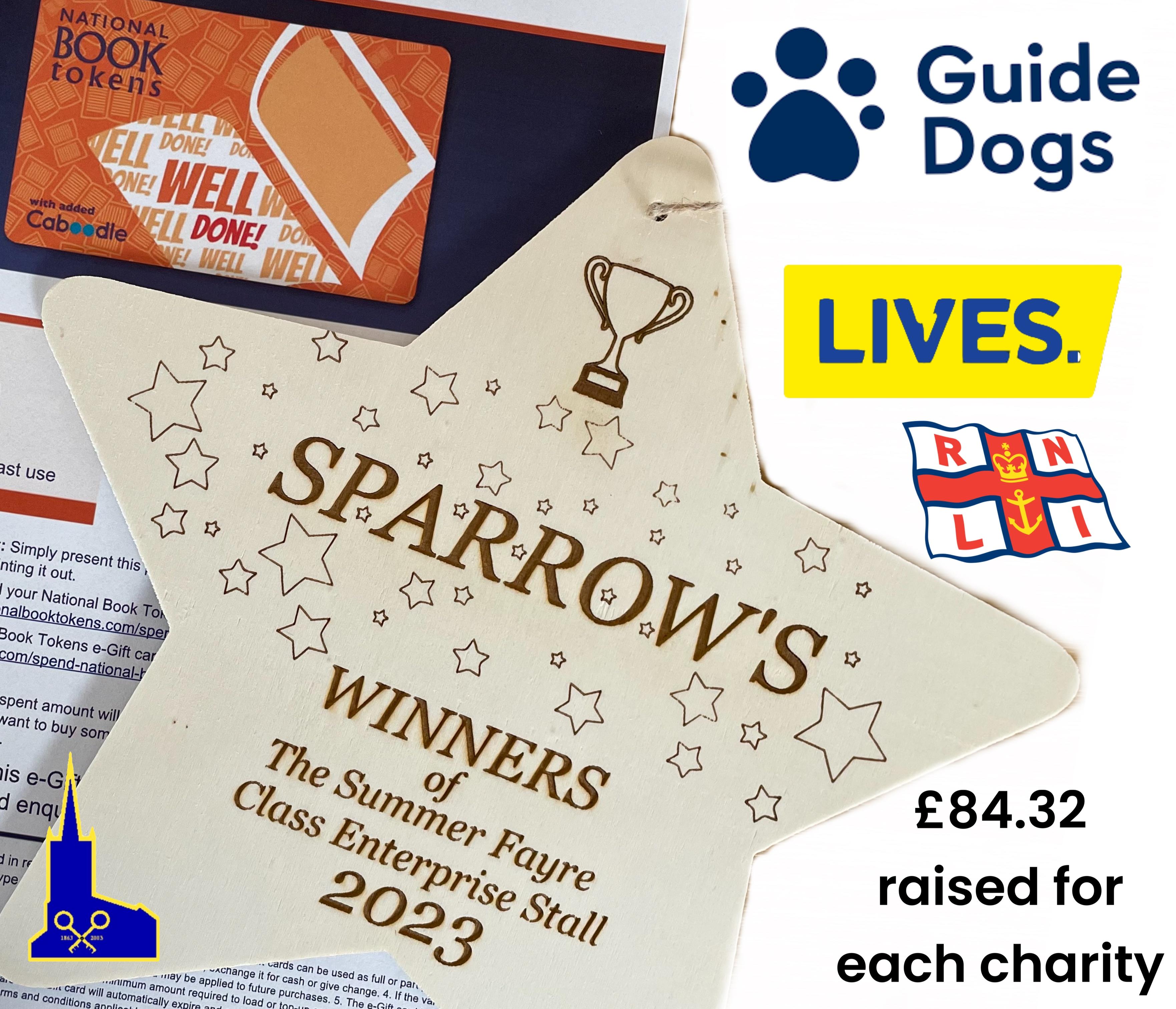 Enterprise to raise money for charities.