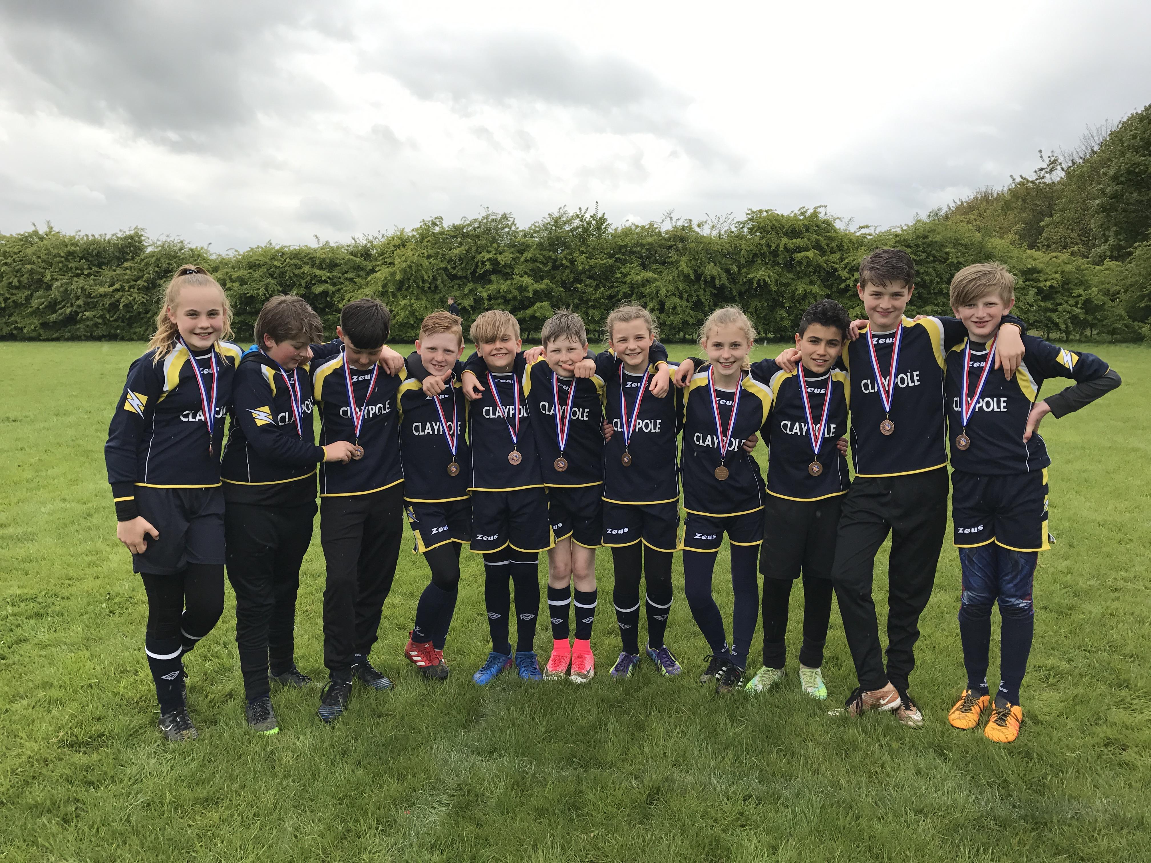 Our Tag Rugby team came 3rd in their competition.